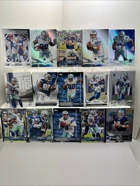 Cowboys Tony Romo/Jason Witten/Dez Bryant/DeMarcus Ware lot of 15